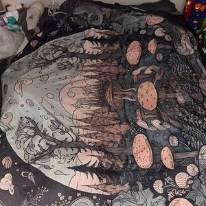 Mushroom Tapestry